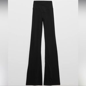 Aerie best seller black crossover flare leggings